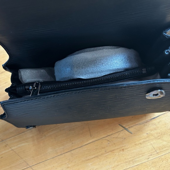 NWT John Geiger medium Lowercase Flap bag calfskin designer logo purse satchel - Picture 4 of 9